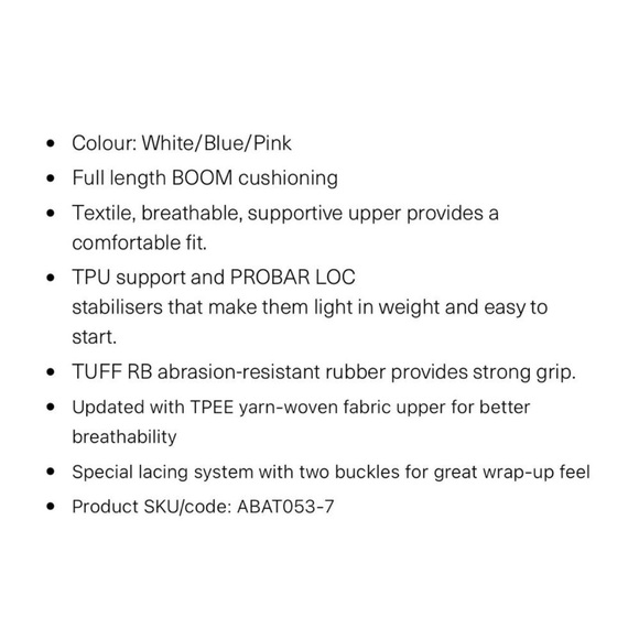 Women's Athletic Shoes in Pink and Blue - Picture 7 of 7